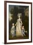 Marie-Antoinette d'Autriche reine de France et ses deux premiers enfants-Adolf Ulrich Wertmuller-Framed Giclee Print