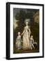 Marie-Antoinette d'Autriche reine de France et ses deux premiers enfants-Adolf Ulrich Wertmuller-Framed Giclee Print