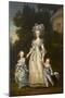 Marie-Antoinette d'Autriche reine de France et ses deux premiers enfants-Adolf Ulrich Wertmuller-Mounted Giclee Print