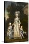 Marie-Antoinette d'Autriche reine de France et ses deux premiers enfants-Adolf Ulrich Wertmuller-Stretched Canvas