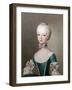 Marie Antoinette Daughter of Emperor Francis I and Maria Theresa of Austria-Jean-Etienne Liotard-Framed Giclee Print