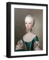 Marie Antoinette Daughter of Emperor Francis I and Maria Theresa of Austria-Jean-Etienne Liotard-Framed Giclee Print
