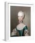 Marie Antoinette Daughter of Emperor Francis I and Maria Theresa of Austria-Jean-Etienne Liotard-Framed Giclee Print