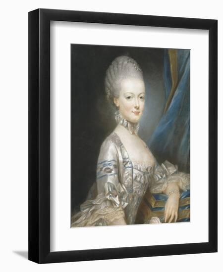 Marie-Antoinette de Lorraine-Habsbourg (1755-1793), alors archiduchesse d'Autriche en 1769-Joseph Ducreux-Framed Premium Giclee Print