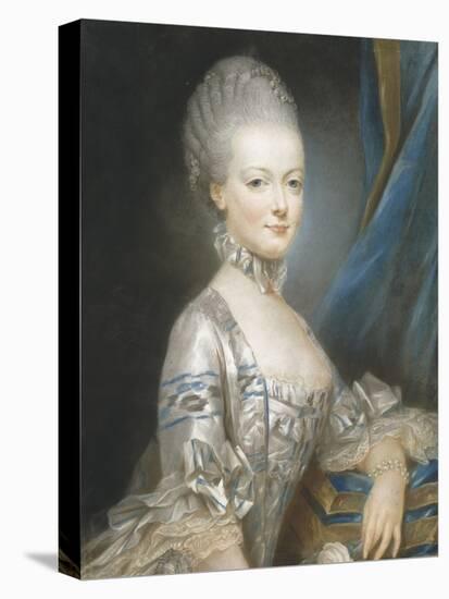 Marie-Antoinette de Lorraine-Habsbourg (1755-1793), alors archiduchesse d'Autriche en 1769-Joseph Ducreux-Stretched Canvas