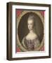 Marie-Antoinette de Lorraine-Habsbourg, archiduchesse d'Autriche, reine de France (1755-1793)-Joseph Ducreux-Framed Premium Giclee Print