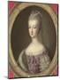 Marie-Antoinette de Lorraine-Habsbourg, archiduchesse d'Autriche, reine de France (1755-1793)-Joseph Ducreux-Mounted Premium Giclee Print