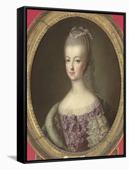 Marie-Antoinette de Lorraine-Habsbourg, archiduchesse d'Autriche, reine de France (1755-1793)-Joseph Ducreux-Framed Stretched Canvas