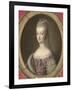 Marie-Antoinette de Lorraine-Habsbourg, archiduchesse d'Autriche, reine de France (1755-1793)-Joseph Ducreux-Framed Giclee Print