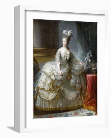 Marie-Antoinette de Lorraine-Habsbourg, archiduchesse d’Autriche, reine de France (1755-1795)-Brun Elisabeth Louise Vigée-Le-Framed Giclee Print