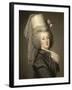 Marie-Antoinette de Lorraine-Habsbourg, reine de France, en habit d'amazone en 1788 (1755-1793)-Adolf Ulrich Wertmuller-Framed Giclee Print