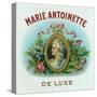 Marie Antoinette De Luxe Brand Cigar Box Label-Lantern Press-Stretched Canvas