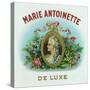 Marie Antoinette De Luxe Brand Cigar Box Label-Lantern Press-Stretched Canvas