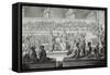 Marie-Antoinette devant le tribunal révolutionnaire, journées du 14,15,16 octobre 1793-null-Framed Stretched Canvas