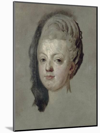 Marie Antoinette Habsburg-Lorraine, So Dauphine, 1772-Joseph Siffred Duplessis-Mounted Giclee Print