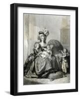 Marie Antoinette, Lebrun-null-Framed Photographic Print