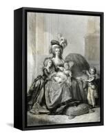 Marie Antoinette, Lebrun-null-Framed Stretched Canvas