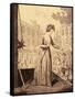 Marie Antoinette martyrdom-George Cruikshank-Framed Stretched Canvas