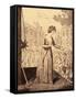 Marie Antoinette martyrdom-George Cruikshank-Framed Stretched Canvas