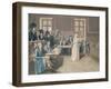 Marie Antoinette of Austria Judged by the Revolutionary Tribunal Court, 16th October 1793-Pierre Bouillon-Framed Giclee Print