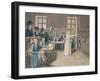 Marie Antoinette of Austria Judged by the Revolutionary Tribunal Court, 16th October 1793-Pierre Bouillon-Framed Giclee Print