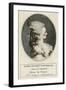 Marie Antoinette, Profile-null-Framed Art Print