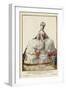 Marie Antoinette, Queen of France and Navare-Pierre Duflos-Framed Giclee Print