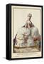 Marie Antoinette, Queen of France and Navare-Pierre Duflos-Framed Stretched Canvas