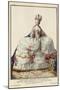 Marie Antoinette, Queen of France and Navare-Pierre Duflos-Mounted Giclee Print