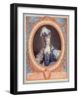 Marie Antoinette, Queen of France and Navarre-Jean-francois Janinet-Framed Giclee Print