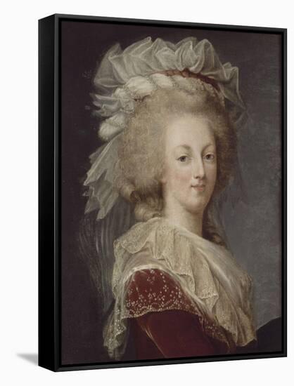 Marie-Antoinette, reine de France (1755-1793)-Elisabeth Louise Vigée-LeBrun-Framed Stretched Canvas