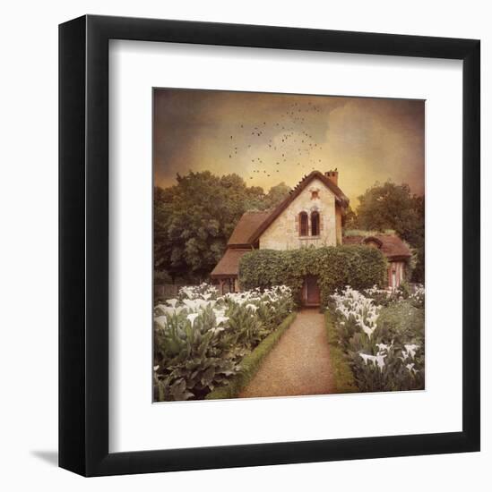 Marie Antoinette’s Cottage, Versailles, France-Dawne Polis-Framed Art Print