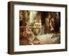 Marie Antoinette's History Lesson-A. Telser-Framed Giclee Print
