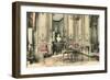 Marie Antoinette Salon Room at Versailles-null-Framed Premium Giclee Print