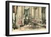 Marie Antoinette Salon Room at Versailles-null-Framed Premium Giclee Print