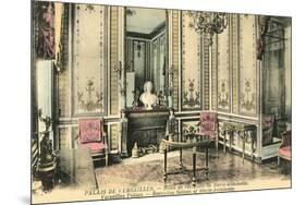 Marie Antoinette Salon Room at Versailles-null-Mounted Premium Giclee Print