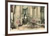 Marie Antoinette Salon Room at Versailles-null-Framed Art Print