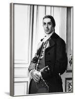 Marie Antoinette, Tyrone Power, 1938-null-Framed Photo