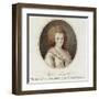 Marie Antoinette, Violet-null-Framed Art Print