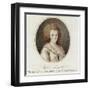 Marie Antoinette, Violet-null-Framed Art Print