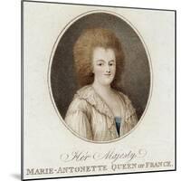 Marie Antoinette, Violet-null-Mounted Art Print