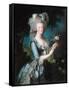 Marie-Antoinette with a Rose-Elisabeth Vigee-Lebrun-Framed Stretched Canvas