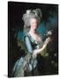 Marie-Antoinette with a Rose-Elisabeth Vigee-Lebrun-Stretched Canvas