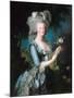 Marie-Antoinette with a Rose-Elisabeth Vigee-Lebrun-Mounted Giclee Print