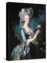 Marie-Antoinette with a Rose-Elisabeth Vigee-Lebrun-Stretched Canvas