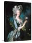 Marie-Antoinette with a Rose-Elisabeth Vigee-Lebrun-Stretched Canvas