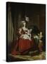 Marie Antoinette-Elisabeth Louise Vigee-LeBrun-Stretched Canvas