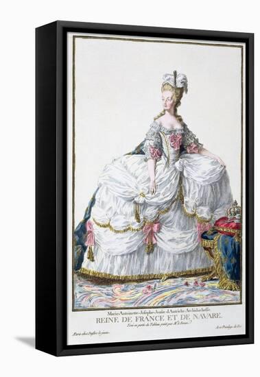 Marie Antoinette-Pierre Duflos-Framed Stretched Canvas