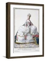 Marie Antoinette-Pierre Duflos-Framed Giclee Print