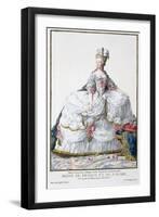 Marie Antoinette-Pierre Duflos-Framed Giclee Print